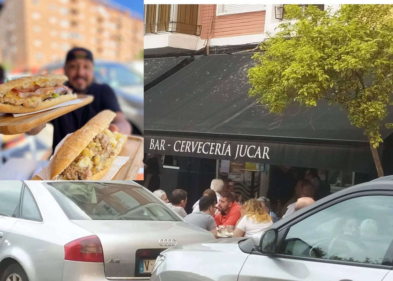 Bar Cervecería Jucar Valencia Cabanyal almuerzos