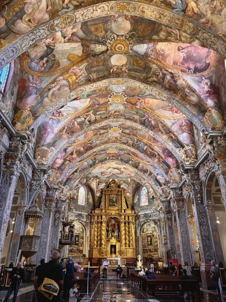 Frescos iglesia san nicolás Valencia