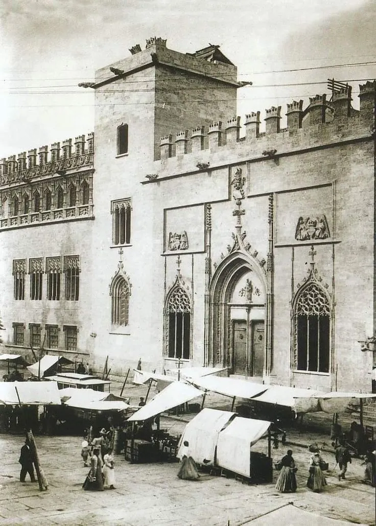 Lonja de la seda Valencia 1893