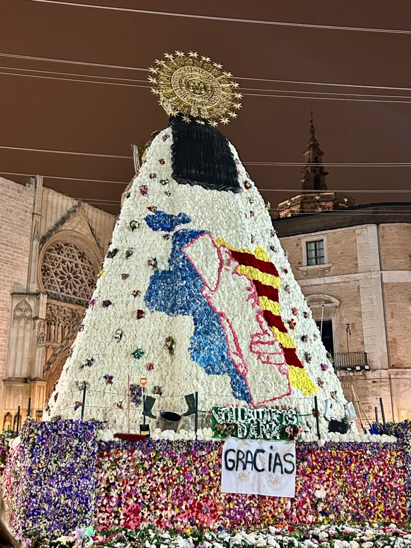 Ofrenda Valencia Fallas 2025