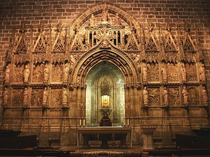 Retablo de alabastro Catedral de Valencia