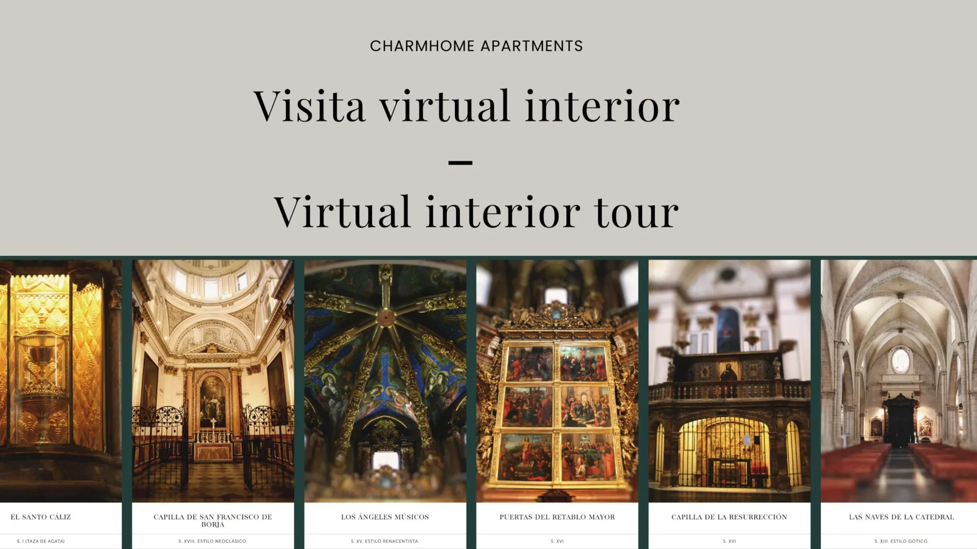 Visita virtual interior Catedral de Valencia