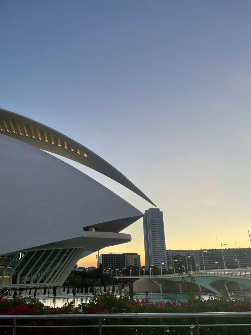 ciudad de las artes y las ciencias mejores atardeceres valencia