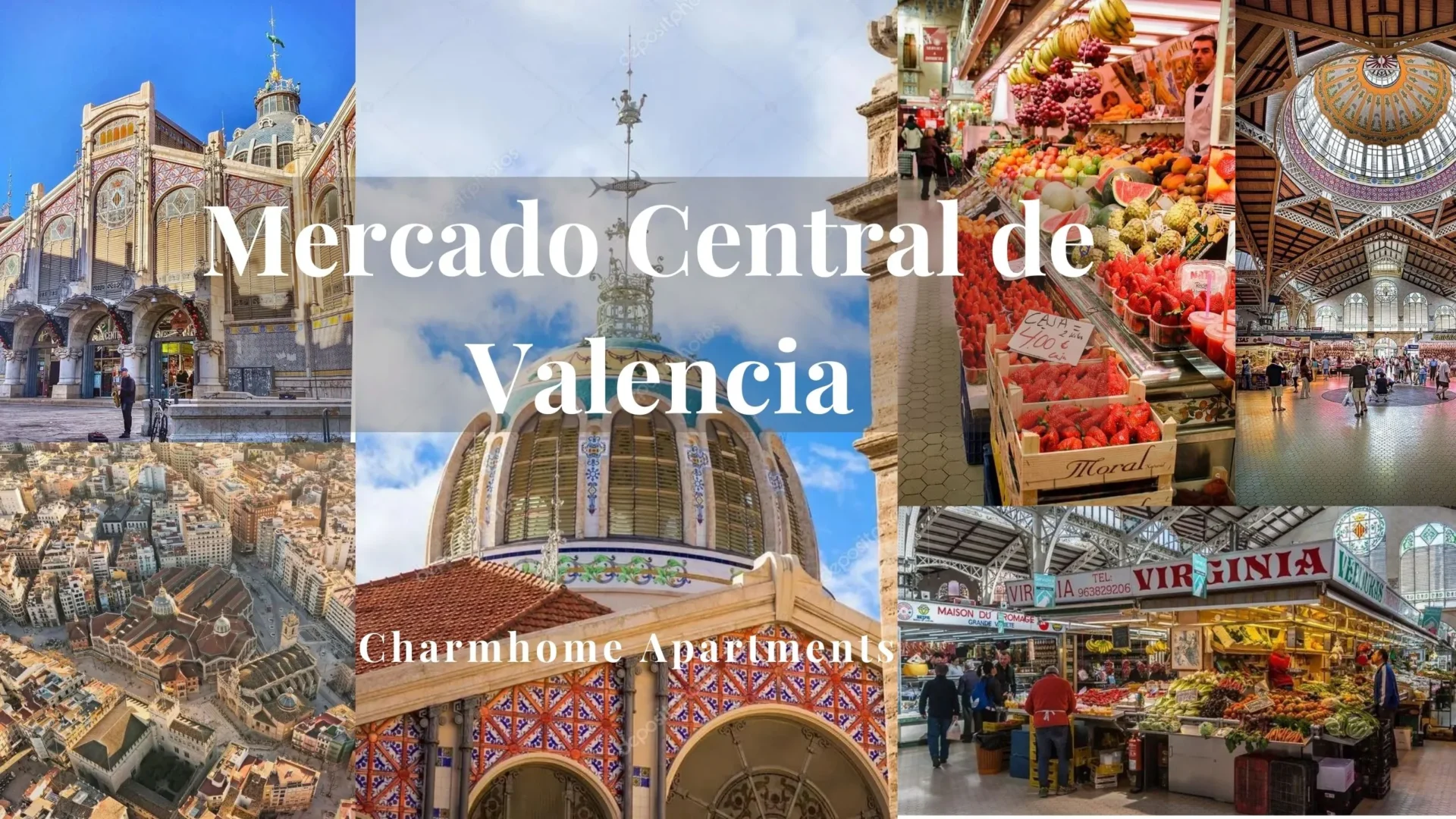 Portada Mercado Central Valencia