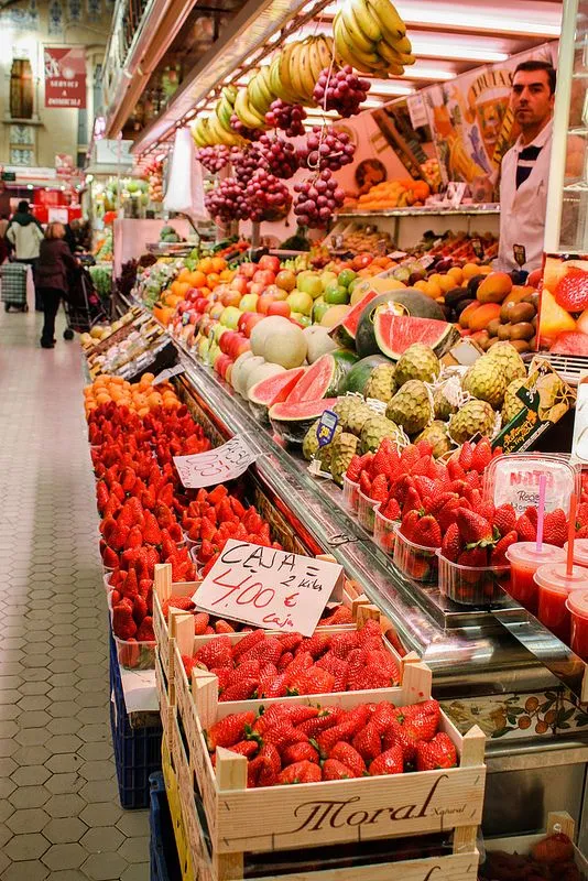 The Central Market (Mercardo Central_ Valencia, Spain)