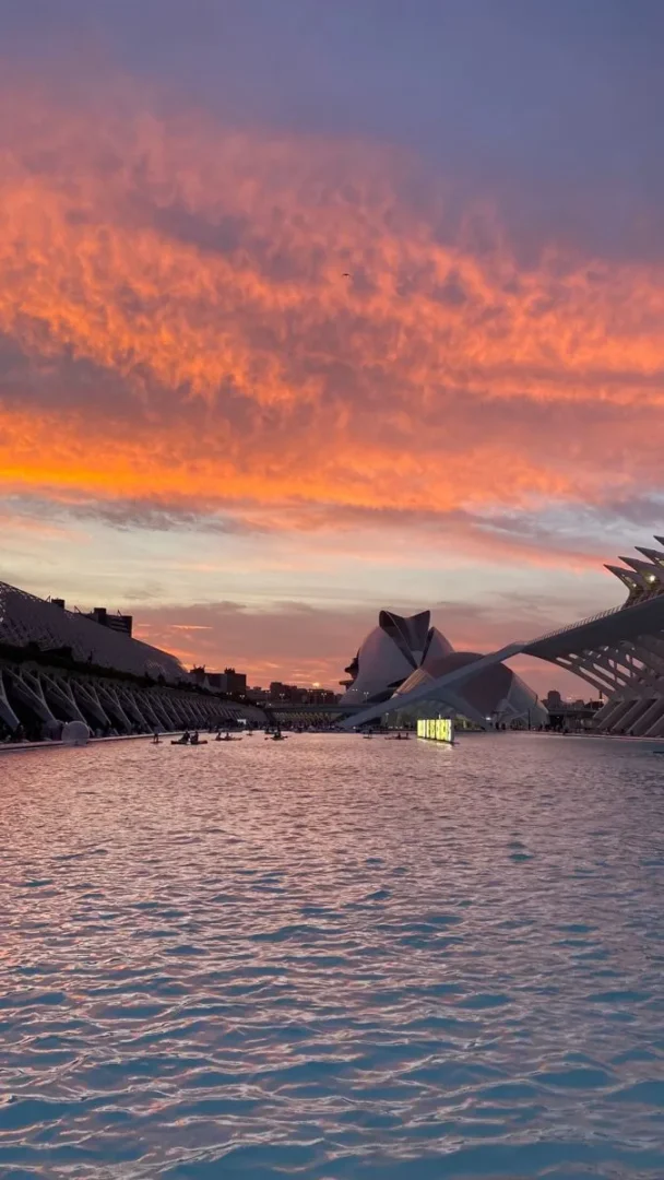 Atardeceres Valencia en familia