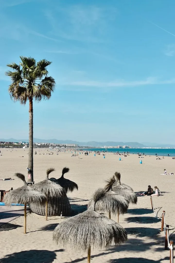 Malvarrosa. Playa de Valencia con niños