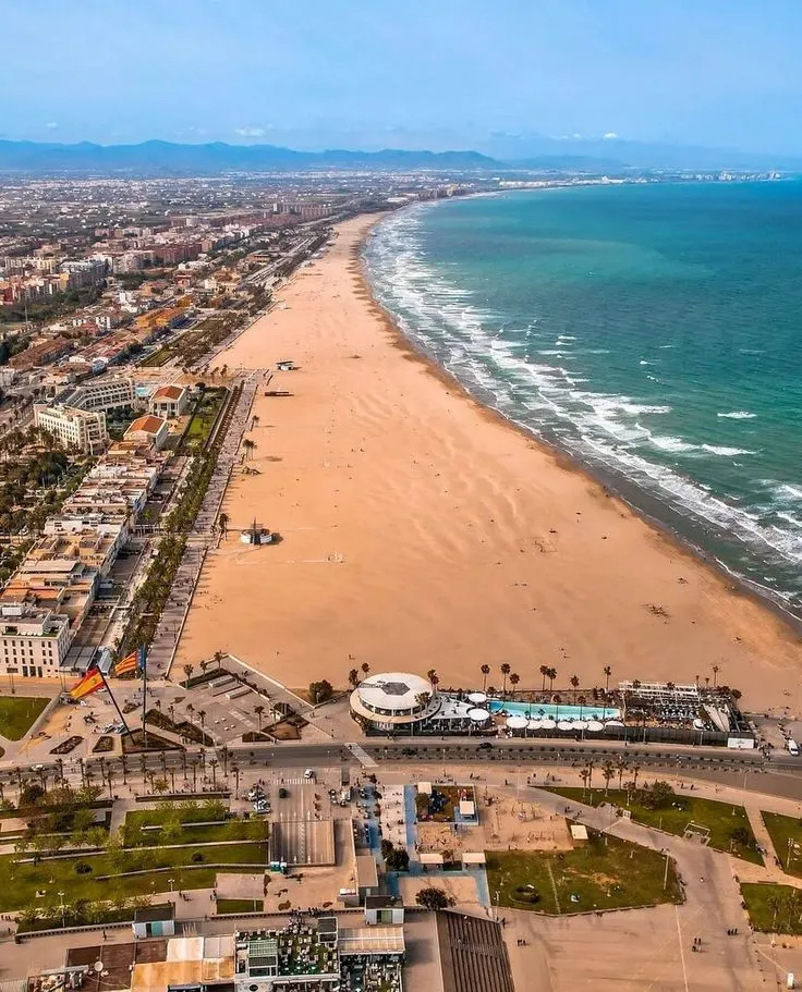 Playa Malvarrosa. Playas de Valencia con niños