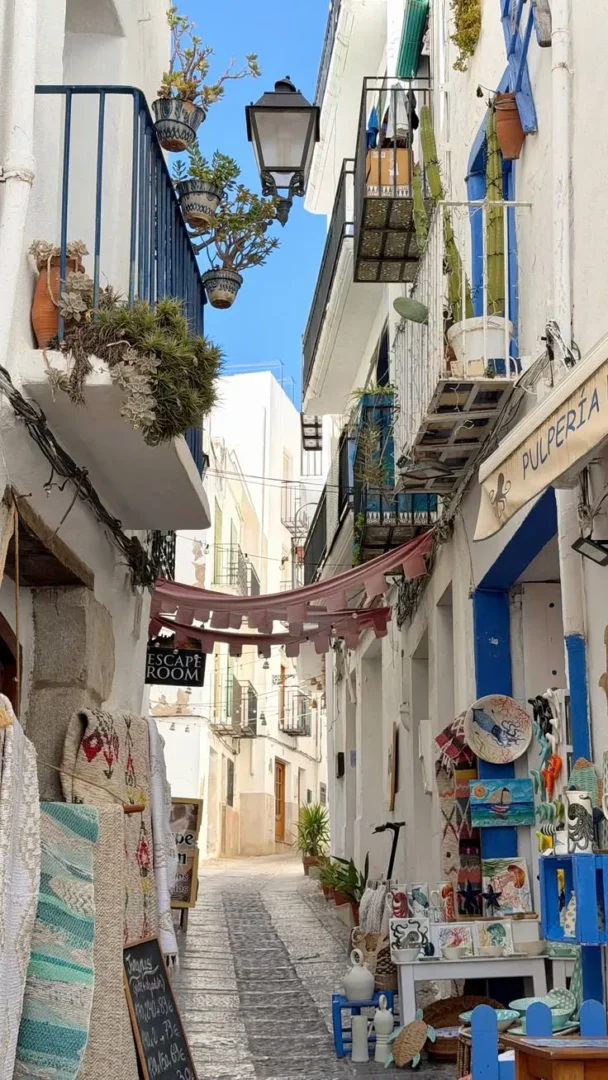 calles bonitas PenÌƒiscola